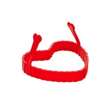 BANQUET Silikonová forma na smažení, srdce 9x9x5,5 cm CULINARIA red 3122230R