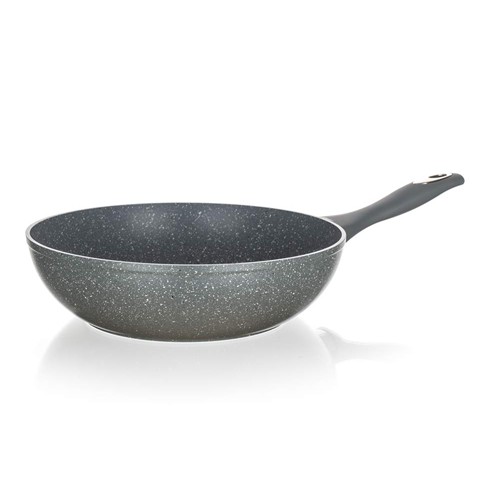 BANQUET GRANITE Pánev WOK s nepřilnavým povrchem Grey 28 cm 40050728G