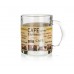 BANQUET Hrnek Odense 330ml dek.káva I assort 04M223111