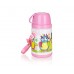 BANQUET OWLS Termoláhev s hrnkem Pink 320 ml 12638000P