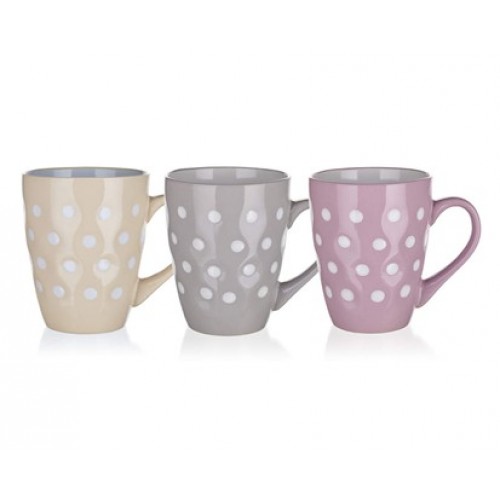 BANQUET Hrnek PISTA 380 ml, assorted 60220038