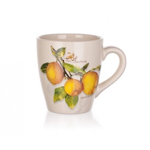 BANQUET Hrnek 500ml Lemon 60ZF1272LM BANQUET Hrnek 500ml Lemon 60ZF1272LM
