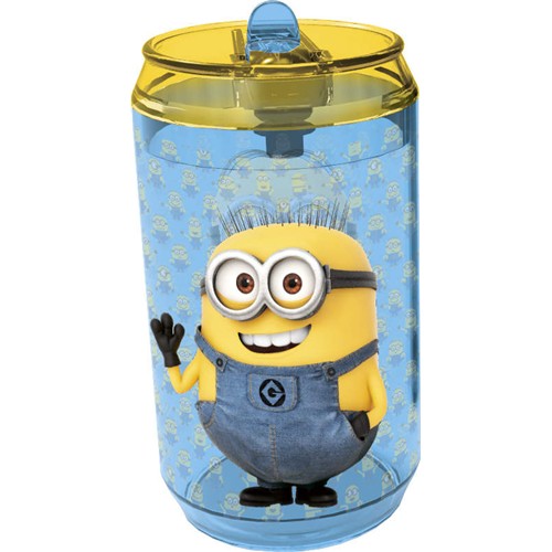 BANQUET MINIONS Láhev plastová s brčkem 410 ml 1233MN76220 BANQUET MINIONS Láhev plastová s brčkem 410 ml 1233MN76220