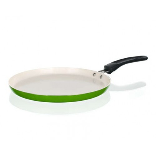 BANQUET Pánev na palačinky 24 cm zelená Natura Ceramia Verde 40JJD24PKCCGR