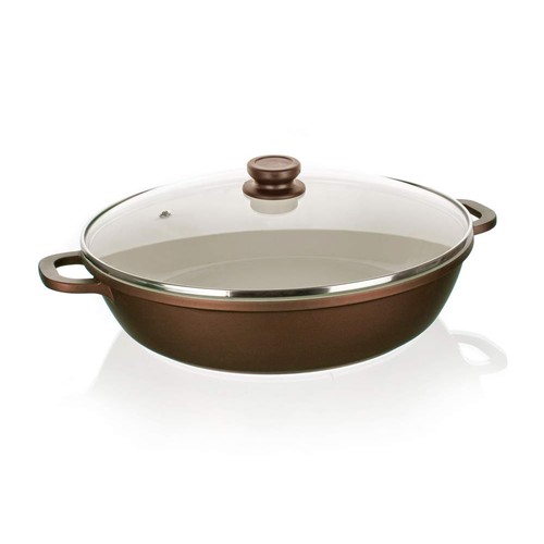 BANQUET TITUS Pánev Paella s nepřilnavým povrchem 28 cm, s poklicí 40020628