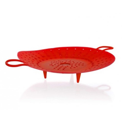 BANQUET Silikonový pařák CULINARIA red 3126510R
