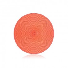 BANQUET PP prostírání kruhové 38 cm, peach 12PP38RPEACH