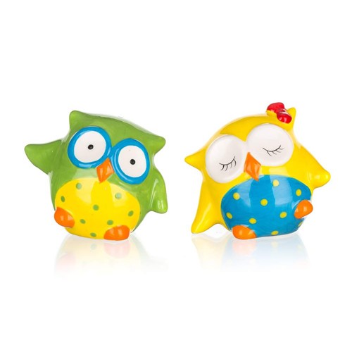 BANQUET OWL Sada solnička a pepřenka 14,3 x 5,2 x 6,5 cm, 2 ks 60339459 BANQUET OWL Sada solnička a pepřenka 14,3 x 5,2 x 6,5 cm, 2 ks 60339459