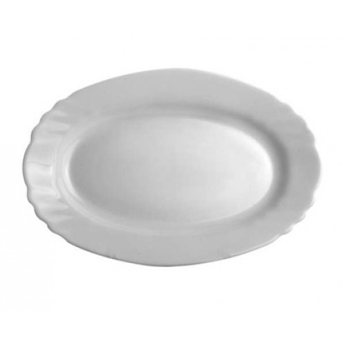 VETRO-PLUS Talíř ovál 22cm EBRO 05402854 VETRO-PLUS Talíř ovál 22cm EBRO 05402854