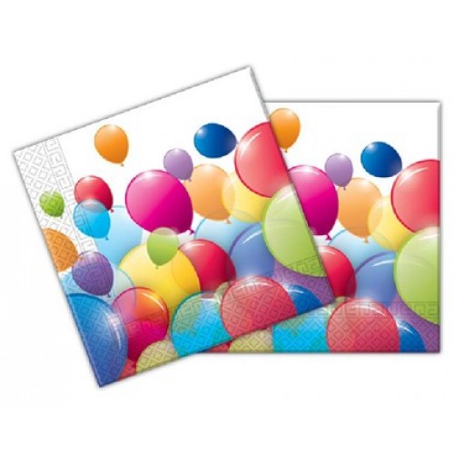 PROCOS Ubrousky 2-vrstvé 33x33 cm, 20 KS Balloons 4480699 PROCOS Ubrousky 2-vrstvé 33x33 cm, 20 KS Balloons 4480699