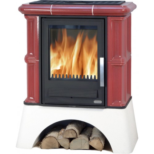 ABX Bavaria K TV výměník 4,2 kW, kachlová kamna na dřevo, selský sokl, picasso ABX Bavaria K TV výměník 4,2 kW, kachlová kamna na dřevo, selský sokl, picasso