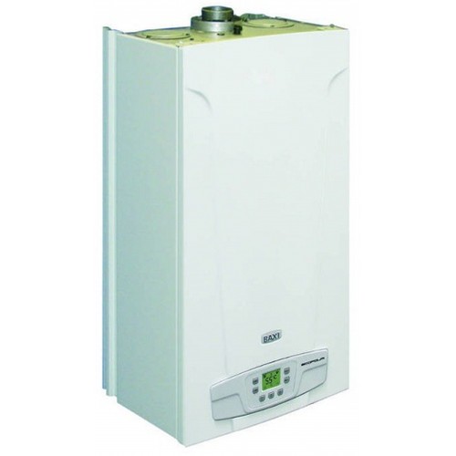 BAXI Ecofour Plynový závěsný kotel 24: 9,3-24 kW, kombinovaný s TUV, komín CSE462243540