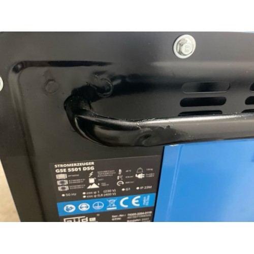VÝPRODEJ GÜDE GSE 5501 DSG Generátor proudu 40588 POŠKOZENÉ MADLO, VYZKOUŠENÉ!!