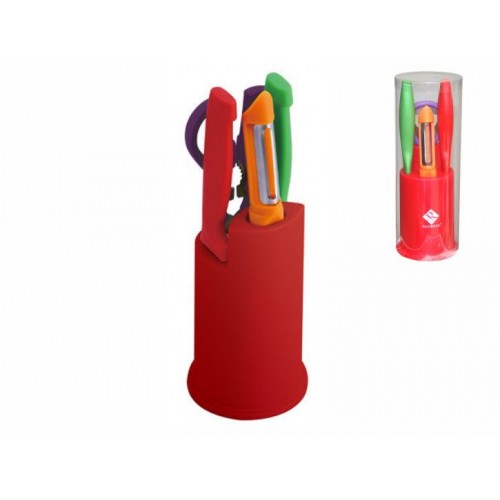 BERGNER sada stojanu a kuchyňských nožů RB-2593