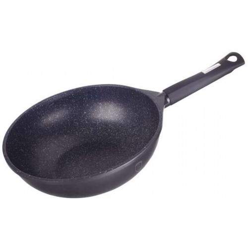BERLINGERHAUS Granit Diamond Line Pánev WOK s mramorovým povrchem 28 cm BH-1108 BERLINGERHAUS Granit Diamond Line Pánev WOK s mramorovým povrchem 28 cm BH-1108