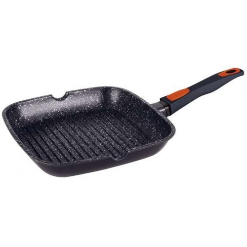 BERLINGERHAUS Granit Diamond Line Pánev grilovací s mramorovým povrchem 28 cm BH-1105