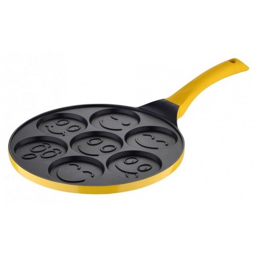 BERLINGERHAUS Smajlíci Pánev na lívance a volská oka 26 cm RB-1160