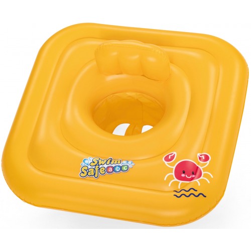 BESTWAY Swim Safe WonderSplash Nafukovací sedátko do vody 76 x 76 cm, 1-2 roky 32050