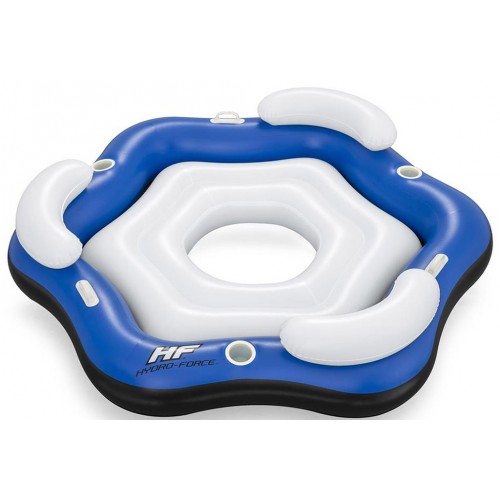 BESTWAY Hydro-Force X3 Nafukovací ostrov pro 3 osoby 199 x 176 cm 43111