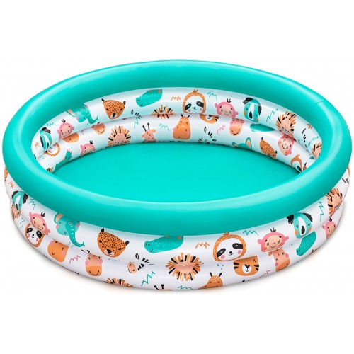 BESTWAY Safari Pals Dětský bazén 102 x 25 cm 51008