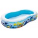 BESTWAY Family Pool Nafukovací bazén Mořská laguna, 262 x 157 x 46 cm 54118