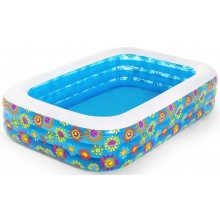 BESTWAY Family Pool Nafukovací bazén Happy Flora, 229 x 152 x 56 cm 54120