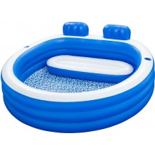 BESTWAY Splash Paradise Nafukovací bazén, 231 x 219 x 79 cm 54422