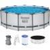 BESTWAY Steel Pro Max Bazén 396 x 122 cm, kartušová filtrace 5618W