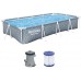 BESTWAY Steel Pro Bazén, 366 x 201 x 66 cm, kartušová filtrace 561FV