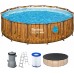 BESTWAY Steel Pro Max Splashview Bazén 427 x 107 cm, kartušová filtrace 561JM
