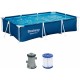BESTWAY Steel Pro Bazén 300 x 201 x 66 cm, kartušová filtrace 56411