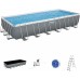 BESTWAY Power Steel Bazénový set 732 x 366 x 132 cm, písková filtrace 56475