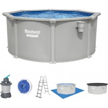 BESTWAY Hydrium Bazénový set 300 x 120 cm, písková filtrace 56566