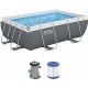 BESTWAY Power Steel Bazénový set 282 x 196 x 84 cm, kartušová filtrace 56629