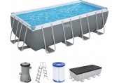 BESTWAY Power Steel Bazénový set 488 x 244 x 122 cm, kartušová filtrace 56670