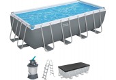 BESTWAY Steel Pro Max Bazénový set 488 x 244 x 122 cm, písková filtrace 56671