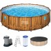 BESTWAY Power Steel Swim Vista Bazénový set 488 x 122 cm, kartušová filtrace 56725