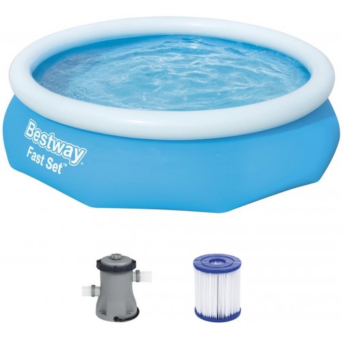 BESTWAY Fast Set Bazén 305 x 76 cm, kartušová filtrace 57270