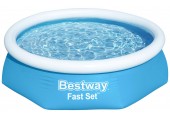 BESTWAY Fast Set Bazén 244 x 61 cm, bez filtrace 57448
