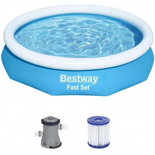 BESTWAY Fast Set Bazén 305 x 66 cm, kartušová filtrace 57458