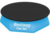 BESTWAY Krycí plachta pro bazén 244 cm, černá 58032