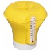 BESTWAY Flowclear Dákovací plovák s teploměrem 18,5 cm, žlutý 58209