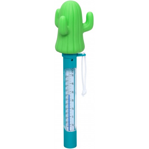 BESTWAY Plovoucí bazénový teploměr kaktus 8 x 6,5 x 25 cm 58763