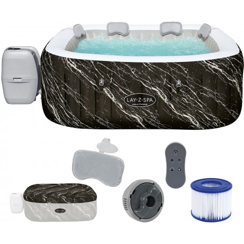 BESTWAY Lay-Z-Spa Hollywood Luxe AirJet Vířivka, 180 x 180 x 66 cm, 6 osob 6001F