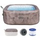 BESTWAY Lay-Z-Spa Rome EnergySense Smart AirJet Vířivka, 180 x 180 x 71 cm, 6 osob 6001K