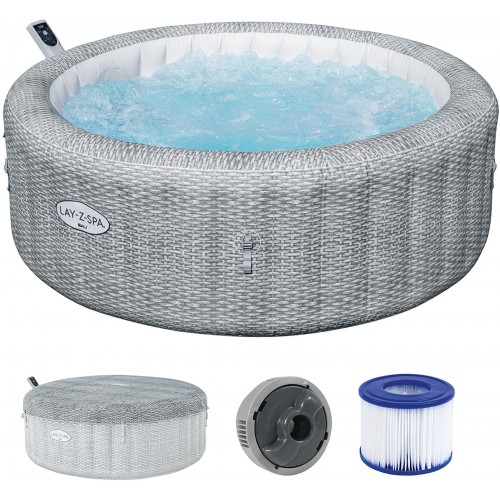 BESTWAY Lay-Z-Spa Bali EnergySense Smart AirJet Vířivka, 196 x 71 cm, 6 osob 6001N