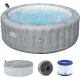 BESTWAY Lay-Z-Spa Bali EnergySense Smart AirJet Vířivka, 196 x 71 cm, 6 osob 6001N