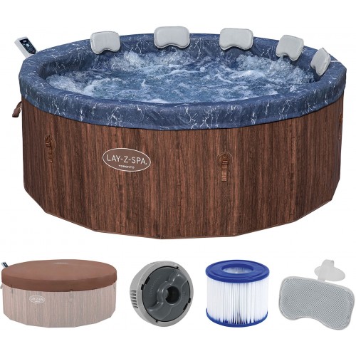 BESTWAY Lay-Z-Spa Toronto ThermaCore Smart AirJet Vířivka, 190 x 70 cm, 7 osob 6001W