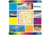 BESTWAY Sada samolepicích záplat, vodotěsné, 6,5 x 6,5 cm, 10 ks 62091