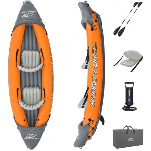 BESTWAY Hydro-Force Lite-Rapid X2 Nafukovací kajak, 321 x 88 x 44 cm 65077